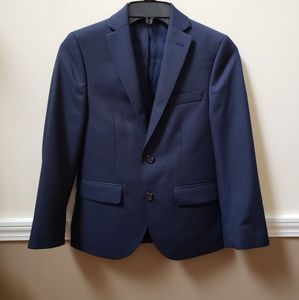 Ralph Lauren Navy Boys Suit Jacket Sz 10R